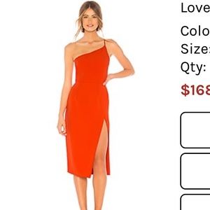 Lovers and friends Lazo midi dress